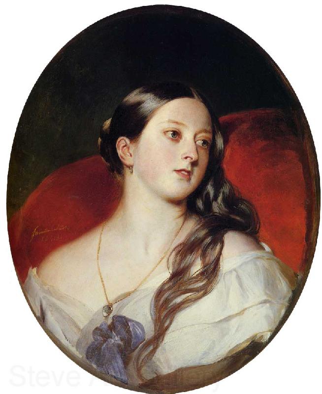Franz Xaver Winterhalter Queen Victoria France oil painting art